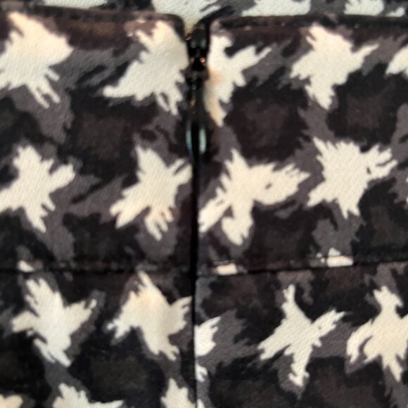 TALBOTS PETITES WOMENS SZ 6P HOUNDSTOOTH SKIRT - Picture 7 of 9